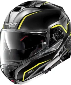Nolan Modular Motorradhelm N100.5 BALTEUS N-Com 043 Glänzend Schwarz Gelb