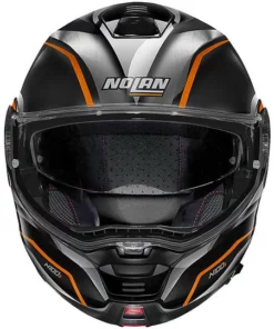 Nolan Modular Motorradhelm N100.5 BALTEUS N-Com 044 Glänzend Schwarz Orange -Nolan Verkäufe nolan modular motorradhelm n100 5 balteus n com 044 glaenzend schwarz orange 89571