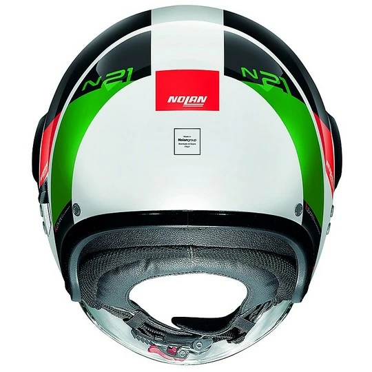 Nolan N21 Mini-Jet Motorradhelm Visier Spheroid 045 Glossy White 2 Nolan N21 Mini-Jet Motorradhelm Visier Spheroid 045 Glossy White – Bild 2