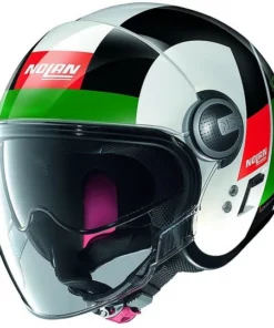 Nolan N21 Mini-Jet Motorradhelm Visier Spheroid 045 Glossy White