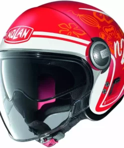 Nolan N21 VISOR PLAYA 087 Corsa Matt Rot Motorradhelm