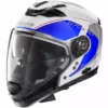 Nolan N70.2 Crossover Motorradhelm GT LAKOTA N-Com 041 Weißmetall Blau