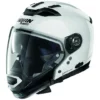 Nolan N70.2 ON-OFF Crossover Motorrad Helm GT Classic N-Com 005 Glänzend Weiß