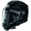 Nolan N70.2 ON-OFF Crossover Motorrad Helm GT Spezial N-Com 012 Poliert Schwarz