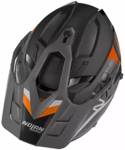 Nolan N70.2 X BUNGEE N-Com 037 Crossover Motorradhelm Mattschwarz Orange -Nolan Verkäufe nolan n70 2 x bungee n com 037 crossover motorradhelm mattschwarz orange 109613