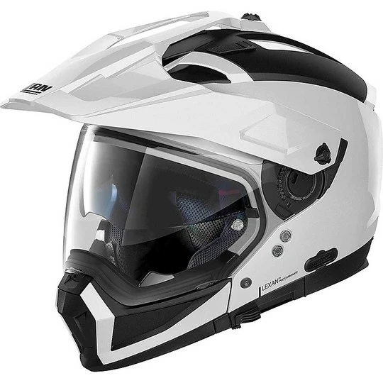 Nolan N70.2x Crossover Motorradhelm ON-OFF Classic 005 N-Com Glossy Weiß 1 Nolan N70.2x Crossover Motorradhelm ON-OFF Classic 005 N-Com Glossy Weiß