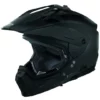 Nolan N70.2x Klassischer Motorradhelm ON-OFF Nr. Classic 010 N-Com Matt Schwarz